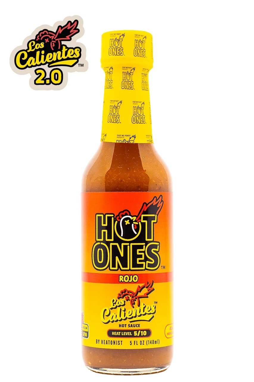 Hot Ones Hot Sauce Los Calientes Rojo
